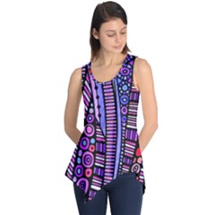 Stained Glass Tribal Pattern Sleeveless Tunic by KirstenStar