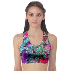 Bubble Chaos Sports Bra by KirstenStar