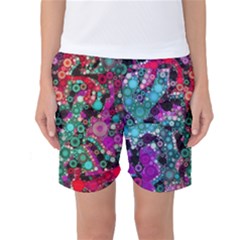 Bubble Chaos Women s Basketball Shorts by KirstenStar