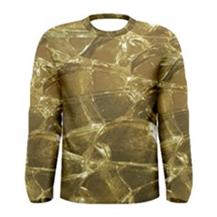 Gold Bar Golden Chic Festive Sparkling Gold  Men s Long Sleeve Tee by yoursparklingshop