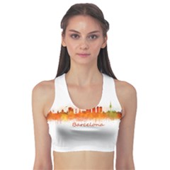 Barcelona City Art Sports Bra