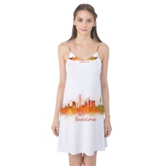 Barcelona City Art Camis Nightgown by hqphoto