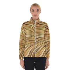 Chic Festive Gold Brown Glitter Stripes Winterwear by yoursparklingshop