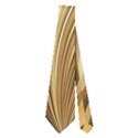 Gold Stripes Festive Flowing Flame  Neckties (Two Side)  View1