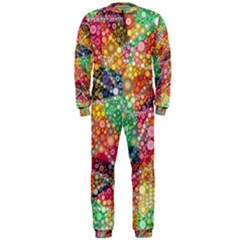 Colorful Chemtrail Bubbles Onepiece Jumpsuit (men)  by KirstenStar