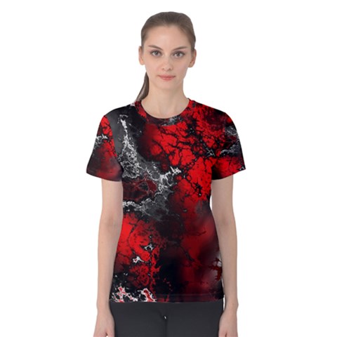 Amazing Fractal 25 Women s Cotton Tee by Fractalworld