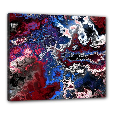 Amazing Fractal 28 Canvas 24  X 20  by Fractalworld