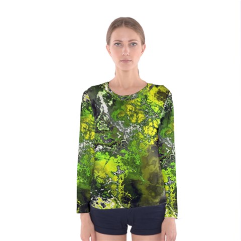 Amazing Fractal 27 Women s Long Sleeve Tee by Fractalworld