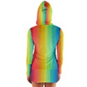 Sweet Colored Stripes Background Women s Long Sleeve Hooded T-shirt View2