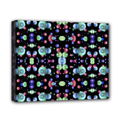 Multicolored Galaxy Pattern Canvas 10  X 8  by dflcprints