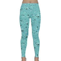 Abstract Cracked Texture Print Yoga Leggings by dflcprintsclothing