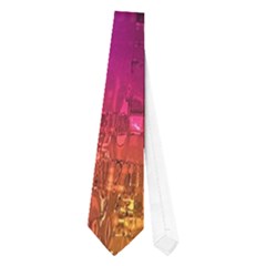 Purple Orange Pink Colorful Neckties (one Side)  by yoursparklingshop