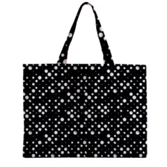 Galaxy Dots Zipper Mini Tote Bag by dflcprints