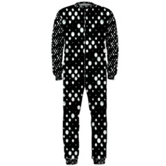 Galaxy Dots Print Onepiece Jumpsuit (men)  by dflcprintsclothing