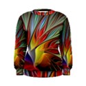 Fractal Bird of Paradise Women s Sweatshirt View1