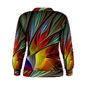 Fractal Bird of Paradise Women s Sweatshirt View2