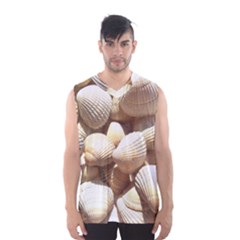 Tropical Exotic Sea Shells Men s Basketball Tank Top by yoursparklingshop