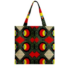 Exile Planet Zipper Grocery Tote Bag by MRTACPANS