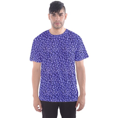 Abstract Texture Print Men s Sport Mesh Tee by dflcprintsclothing