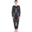 Mariager - Bold Flower Design - Black And White OnePiece Jumpsuit (Ladies)  View1