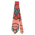 Petals in Pale Rose, Bold Flower Design Necktie (Two Side) View2