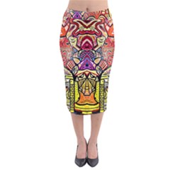 Reflection Midi Pencil Skirt by MRTACPANS