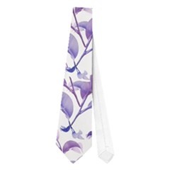 Floral Stripes Pattern Neckties (one Side)  by dflcprints