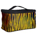 Colored Tiger Texture Background Cosmetic Storage Cases View2