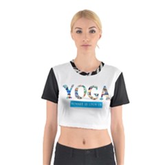 Yoga Cotton Crop Top