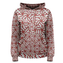 Interlace Tribal Print Women s Pullover Hoodie