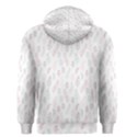 Whimsical Feather Pattern, soft colors, Men s Zipper Hoodie View2