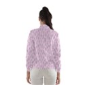 Whimsical Feather Pattern, pink & purple, Wind Breaker (Women) View2