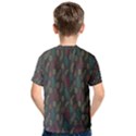 Whimsical Feather Pattern, autumn colors, Kid s Cotton Tee View2