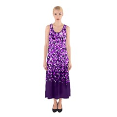 Purple Rain Sleeveless Maxi Dress