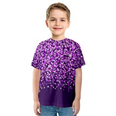 Purple Rain Kid s Sport Mesh Tee