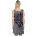 Steam Punk Abstract Sleeveless Satin Nightdress View2