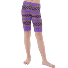 Tesla Kid s Mid Length Swim Shorts