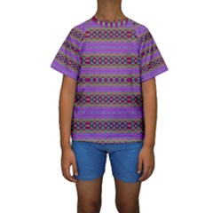 Tesla Kid s Short Sleeve Swimwear