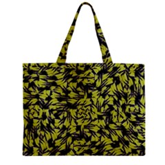 Modern Abstract Interlace Zipper Mini Tote Bag