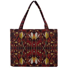 Fantasy Flowers And Leather In A World Of Harmony Mini Tote Bag