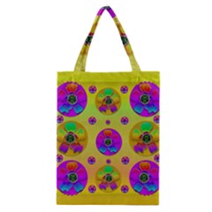 Floral Love And Why Not In Neon Classic Tote Bag