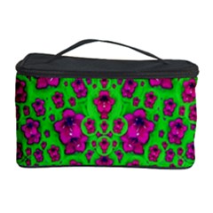 Fantasy Valentine In Floral Love And Peace Time Cosmetic Storage Cases