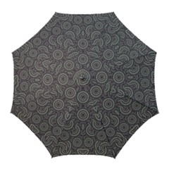 Geometric Boho Print Golf Umbrellas