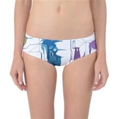 Cracked Wall                                 Classic Bikini Bottoms