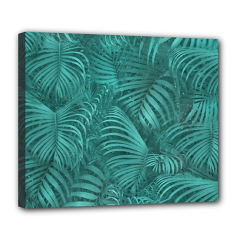 Tropical Hawaiian Pattern Deluxe Canvas 24  X 20   by dflcprints