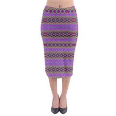 Dance Hall Midi Pencil Skirt by MRTACPANS