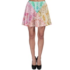 A Rose Is A Rose Skater Skirt