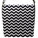 Black & White Zigzag Pattern Removable Flap Cover (S) View1