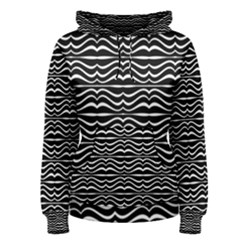 Modern Zebra Pattern Women s Pullover Hoodie