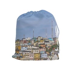 Cerro Santa Ana Guayaquil Ecuador Drawstring Pouches (extra Large) by dflcprints